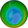 Antarctic Ozone 1991-08